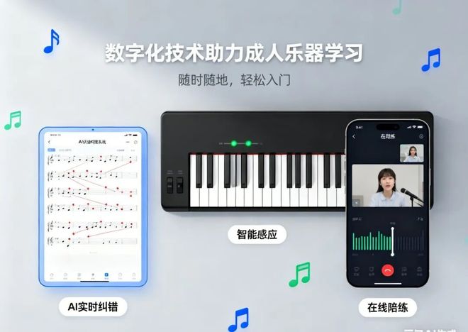 成人乐器培训市场大变天